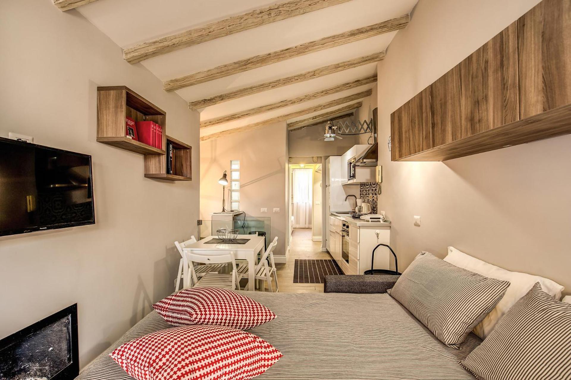 로마 Attic With Terrace By Trevi Fountain 아파트 외부 사진